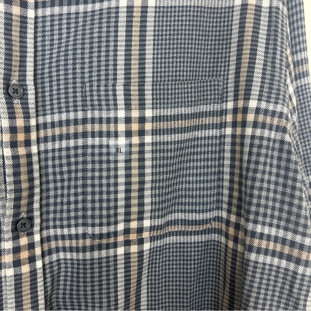NWT- Express Men’s Plaid Button Down Long Sleeve | Size XL - Picture 4 of 7